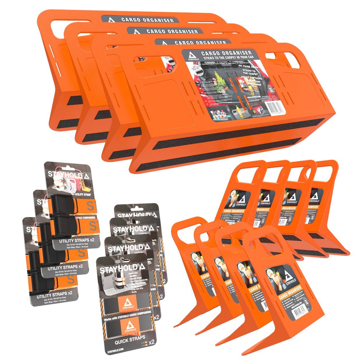 Stayhold shopping holders Utopia pack orange (orange)