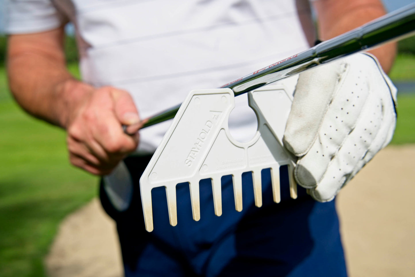 GOLF POCKET BUNKER RAKE