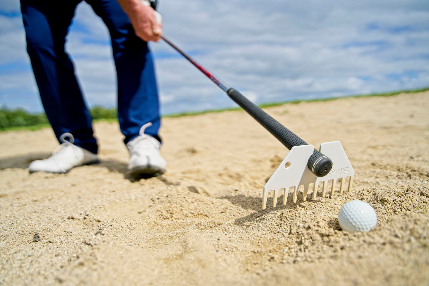 GOLF POCKET BUNKER RAKE