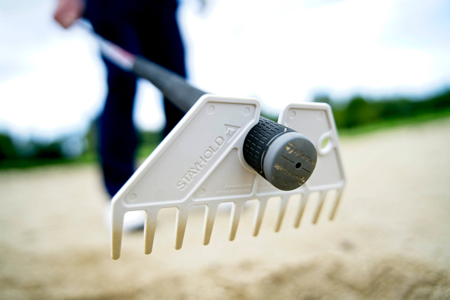 GOLF POCKET BUNKER RAKE