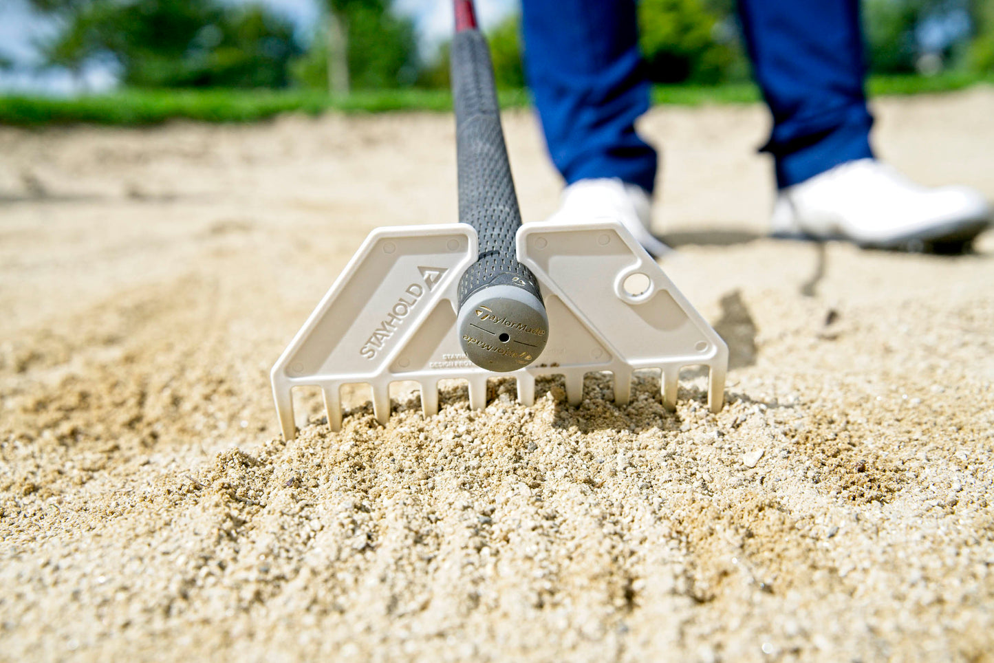 GOLF POCKET BUNKER RAKE