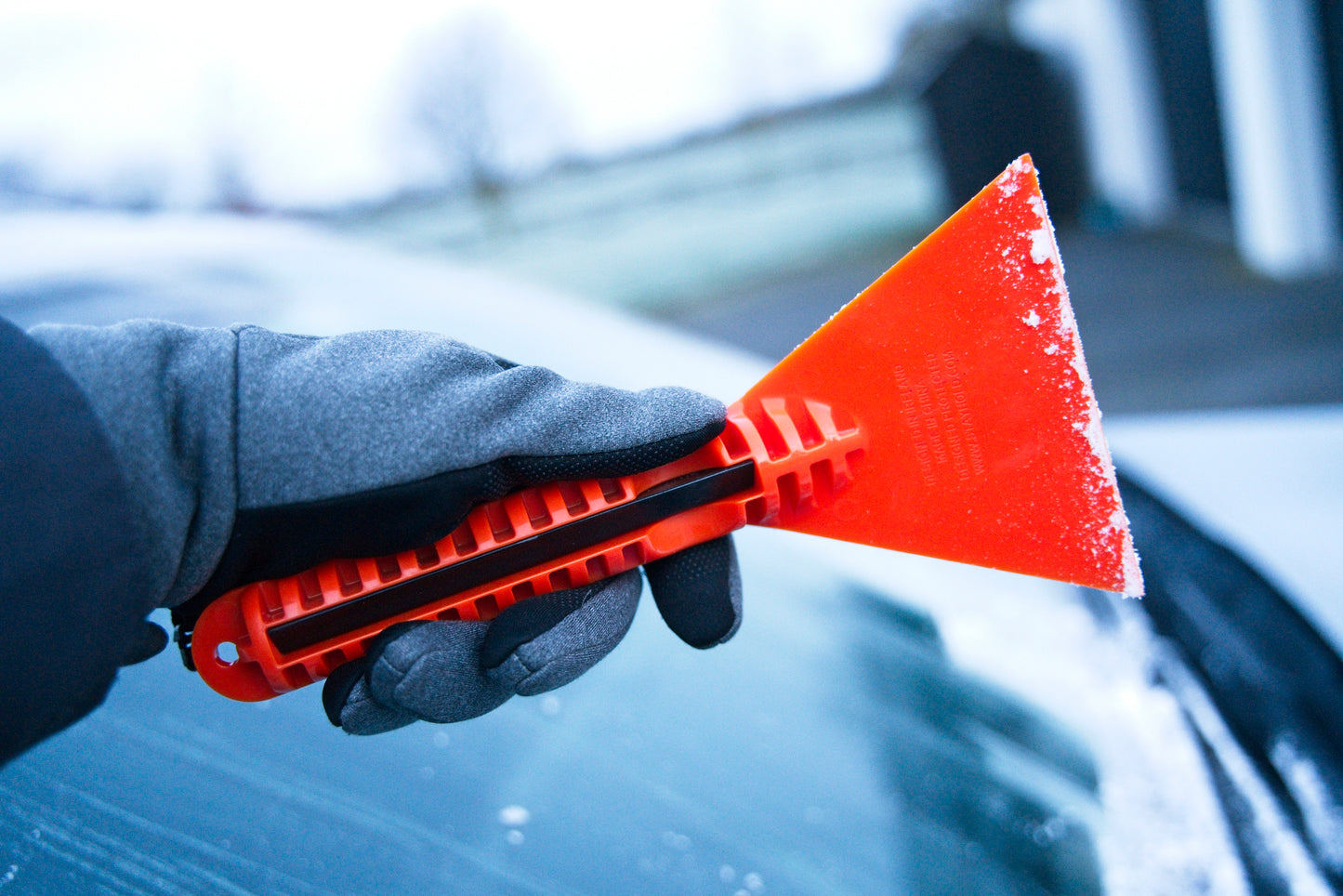 Stayhold ICE SCRAPER+SQUEEGEE showing underside