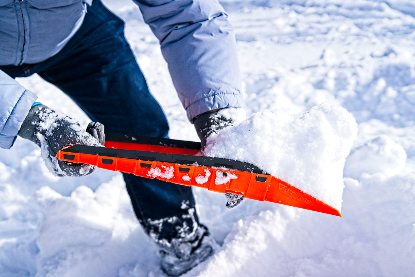 Stayhold Bundle Pack - Stayhold COMPACT SAFETY SHOVEL STAYSAFE™  shovelling snow